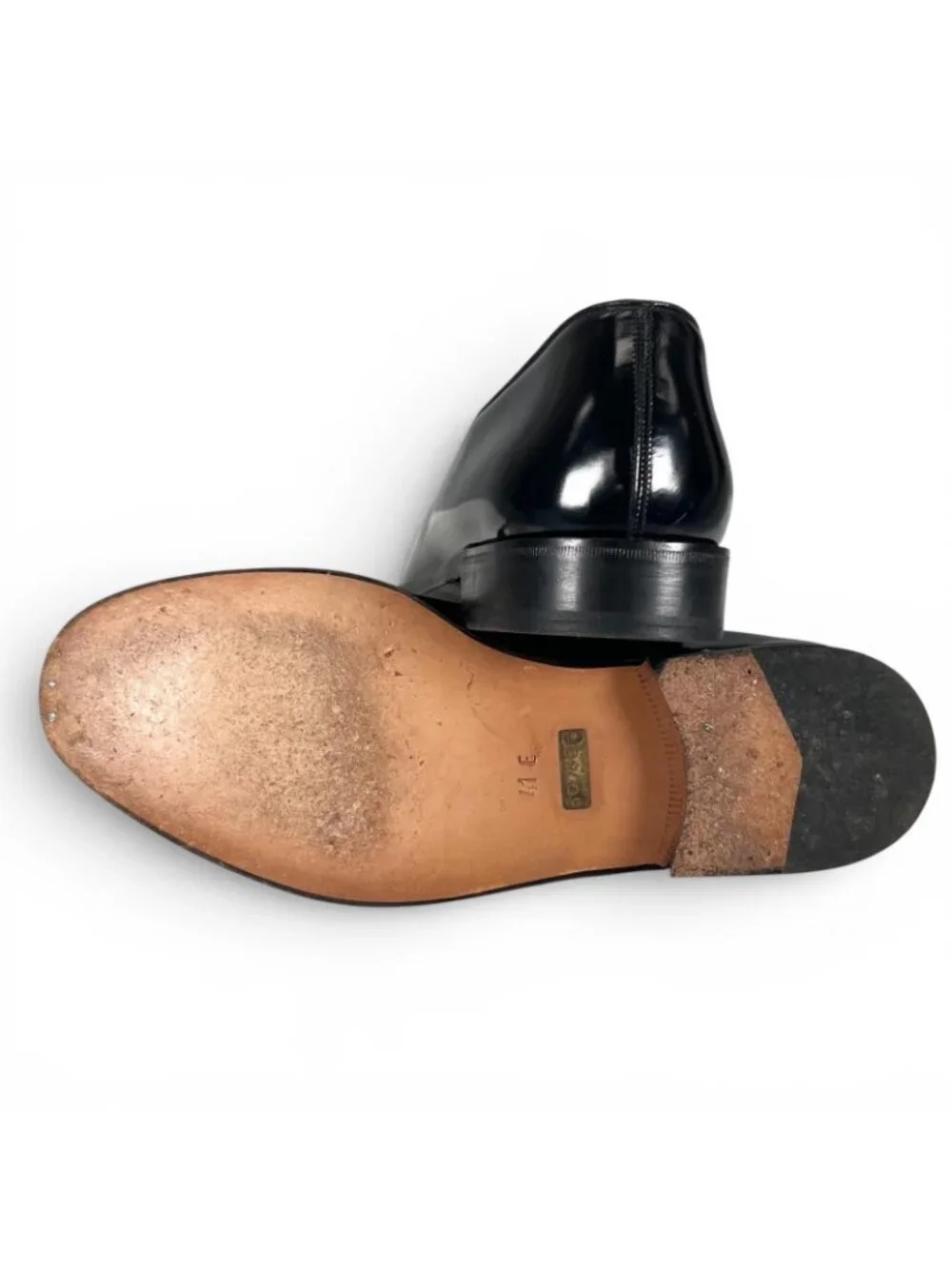 Gucci Horsebit Loafers Leather Shoes Black Silver